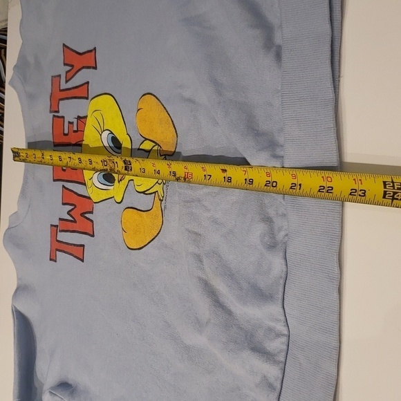 STREETWEAR Society Tweety Sweat Bird Shirt Women Size L - Picture 9 of 11